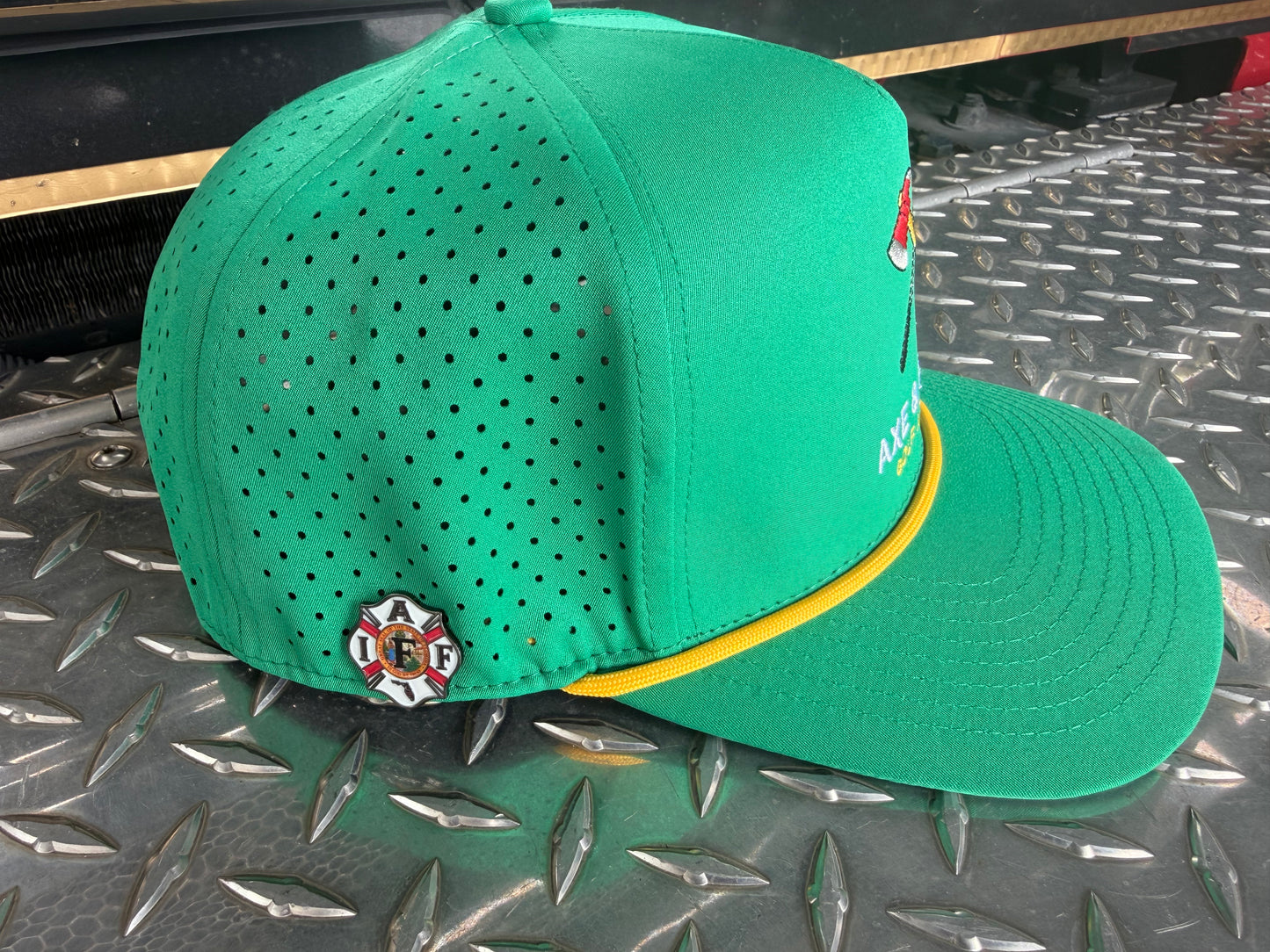 Signature Rope Hat - Green / Yellow