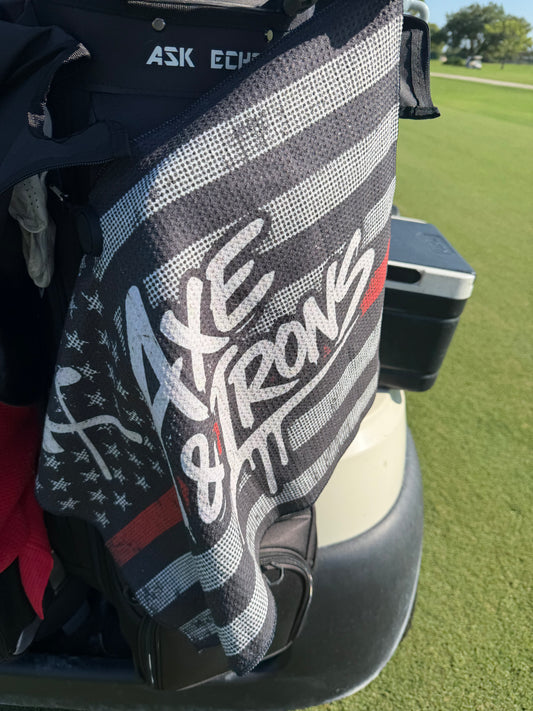Red Line flag towel
