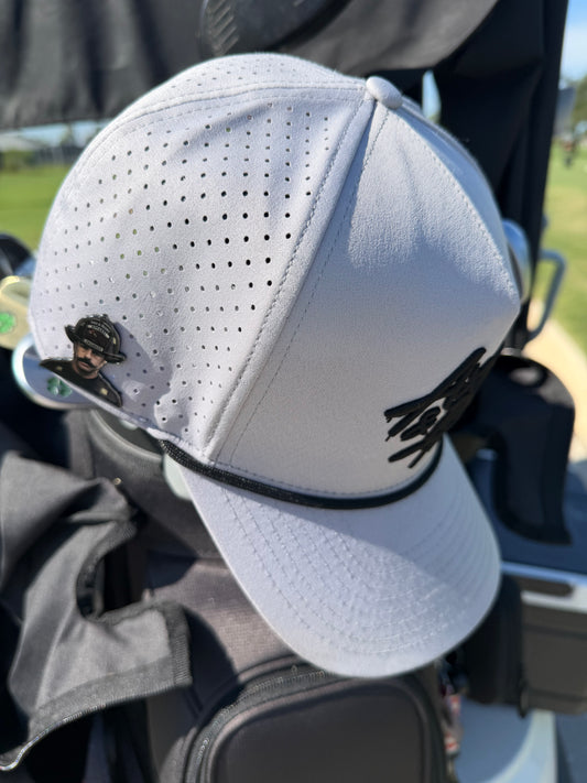 Graffiti Rope Hat - Gray / Black