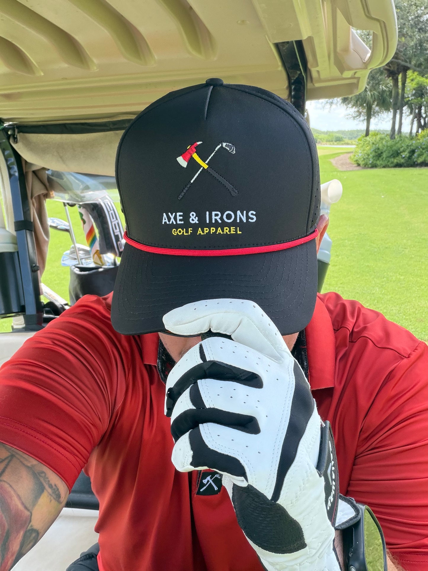 Signature Rope Hat - Black / Red