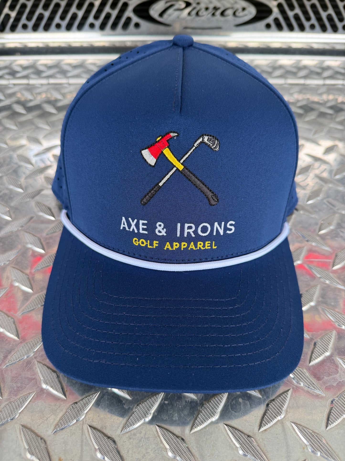 Signature Rope Hat - Navy / White
